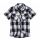 Checkshirt shortsleeve-White/Black