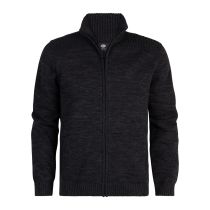 Petrol knit jacket 3040-216-Black