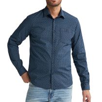 Petrol shirt 1050-407-Blue