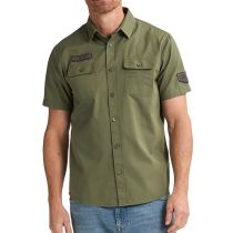 Petrol shortsleeve shirt 1050-411-Olive