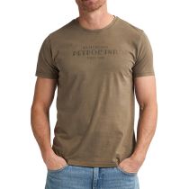 Petrol T-shirt 1050-616-Dark sand