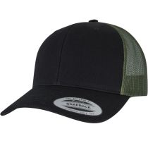 Retro Trucker cap-Black-loden