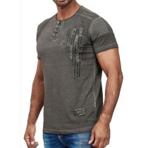 Rysty T-shirt 6784-Dark grey