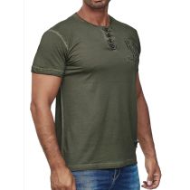 Rysty Neal T-shirt 6784-Dark olive