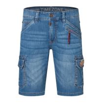 Timezone Ryker Denim shortsit-Middle Blue