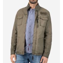 TZ Field jacket 10089-Washed beige