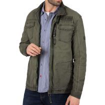 TZ Field jacket 10089-Washed green