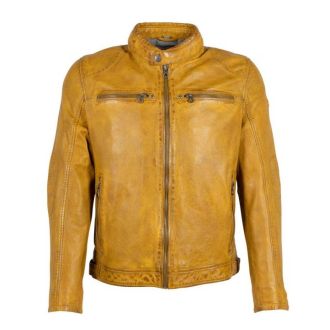 GM Leather jacket 1201-0500-Mustard