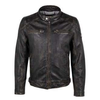 GM Leather jacket 1201-0599-Antigue black