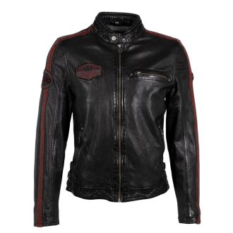GM Leather jacket 1201-0508-Black