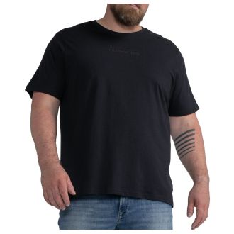 Petrol T-shirt 3040-6030 Plus size-Black