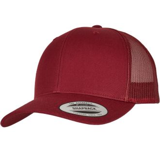 Retro Trucker cap-Cranberry