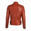 GM Leather jacket 1201-0508-Dark orange