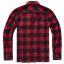 Jeff fleece Shirt-Red/black