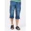 Timezone Miles denim 3/4 shortsit-Middle blue