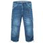 Timezone Miles denim 3/4 shortsit-Middle blue