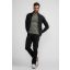 Petrol knit jacket 3040-216-Black