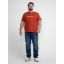 Petrol T-shirt 3040-6020 Plus size-Warm chili