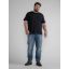 Petrol T-shirt 3040-6030 Plus size-Black