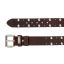 Rusty Leather belt-Brown